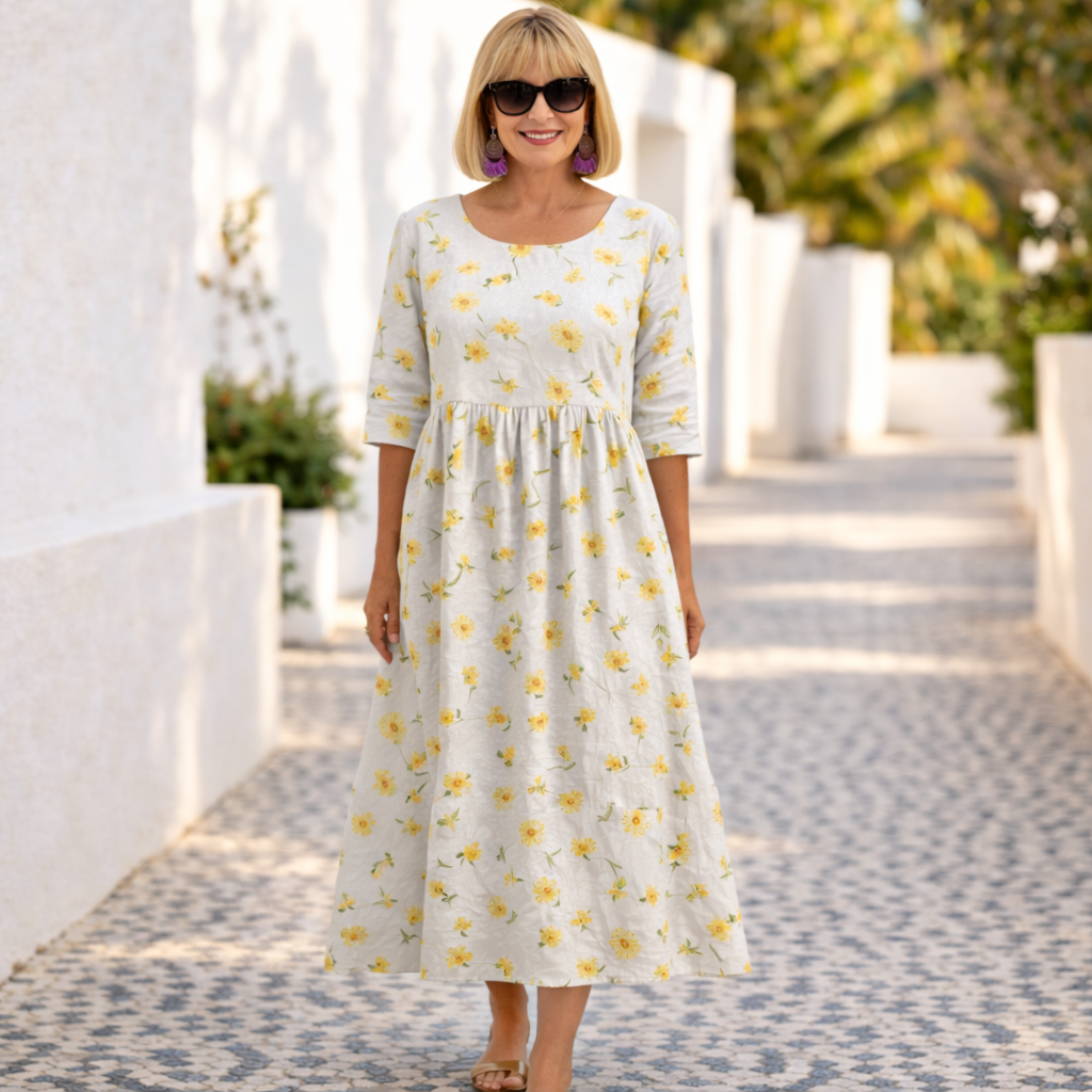 SUSAN | BLUMENKLEID MIT SOMMERLICHEN FEELING