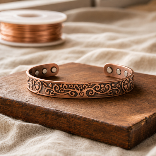 LILY | FLORA COPPER BRACELET