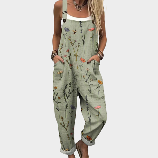 BEQUEMER OVERALL MIT DRUCK