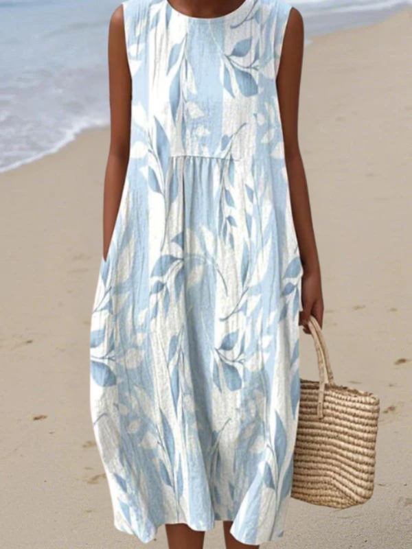 JOY | BLUMIGES MIDI-KLEID