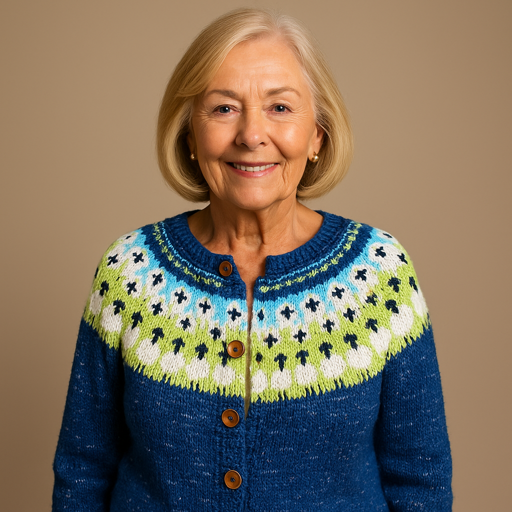FIONA | KLASSISCHE ISLÄNDISCHE STRICKJACKE