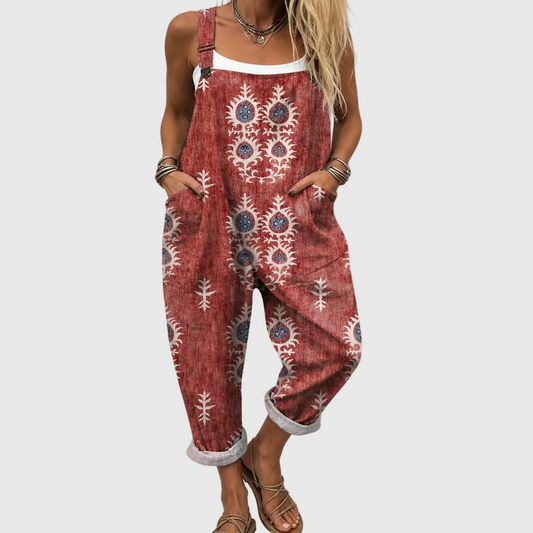 WEICHER, BOHO-ELEGANTER JUMPSUIT