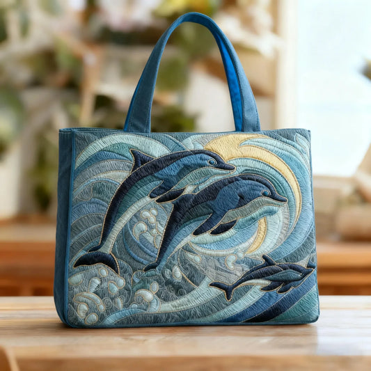AVA | HANDGEFERTIGTE DELPHIN-TASCHE