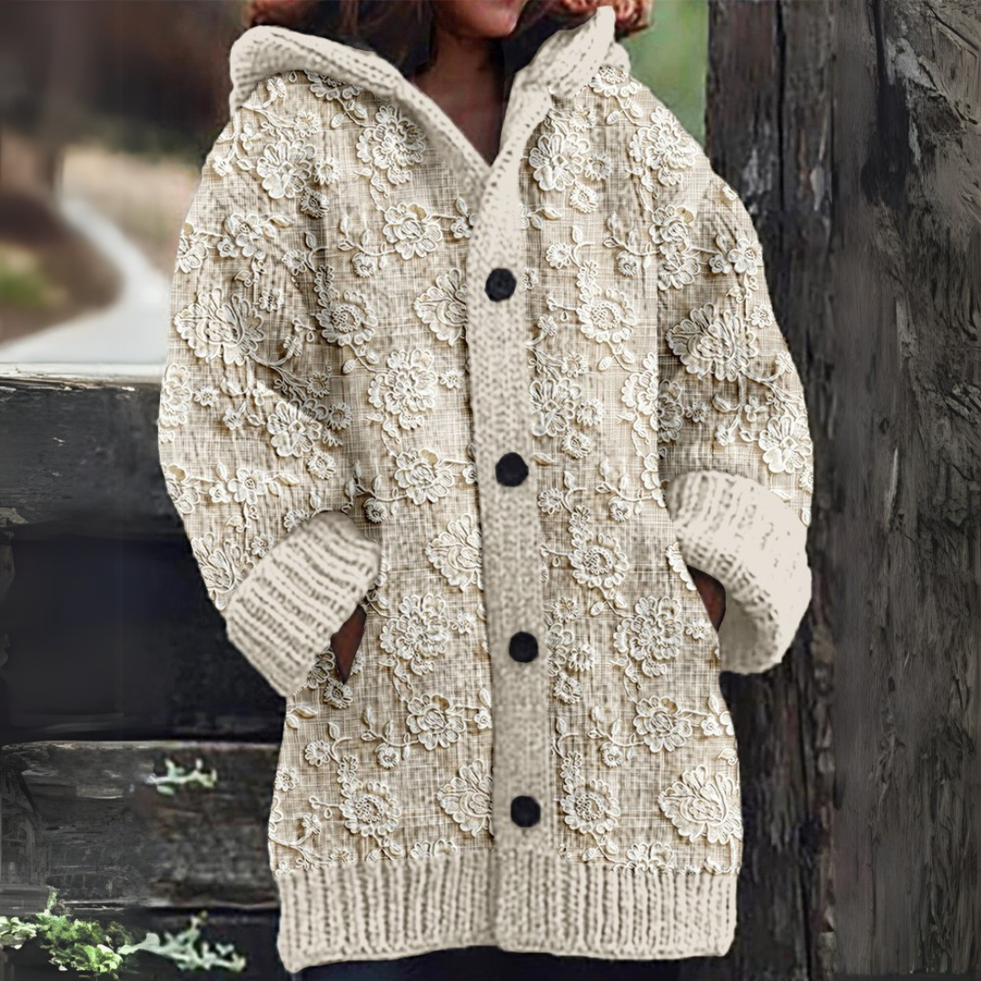 NEVE | KLASSISCHE WEICHE STRICKSTRICKJACKE