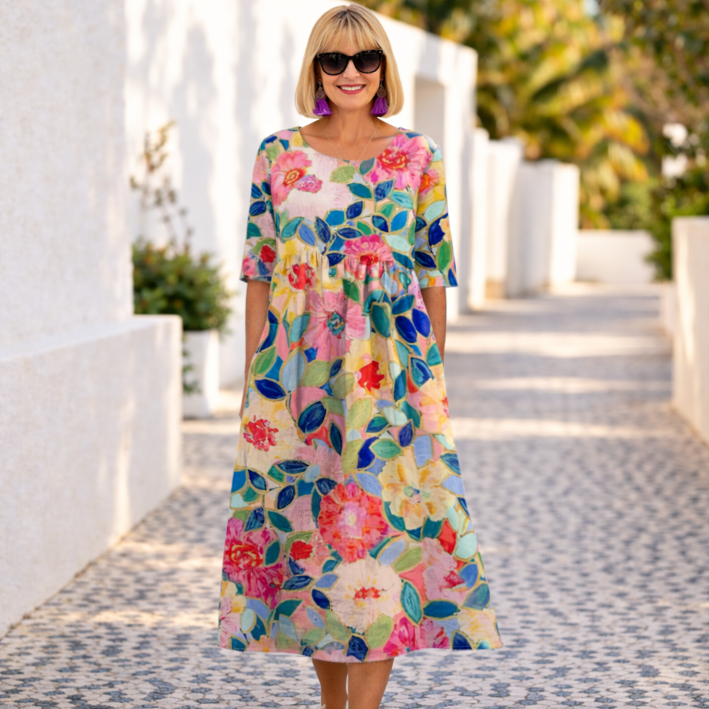 SUSAN | BLUMENKLEID MIT SOMMERLICHEN FEELING