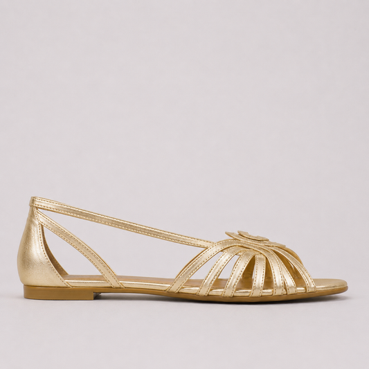 ELEONORA | GOLDENE SANDALEN