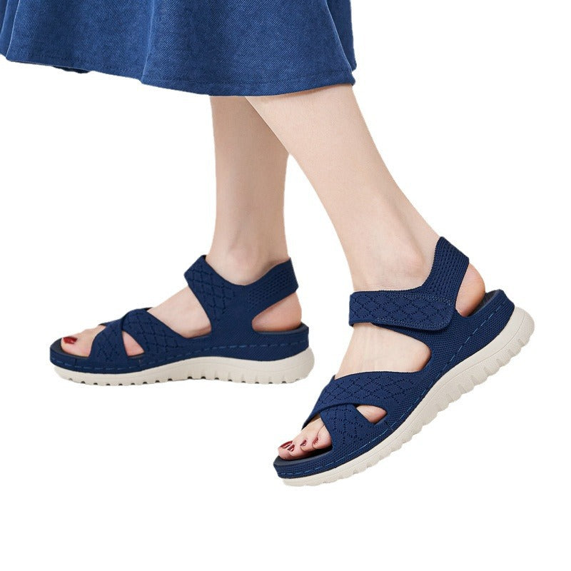 HAZEL | ATMUNGSAKTIVE ORTHOPÄDISCHE STRICK-SANDALEN