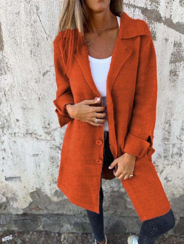 ROSAMUNDA | ELEGANTES STRICKMANTEL-COAT