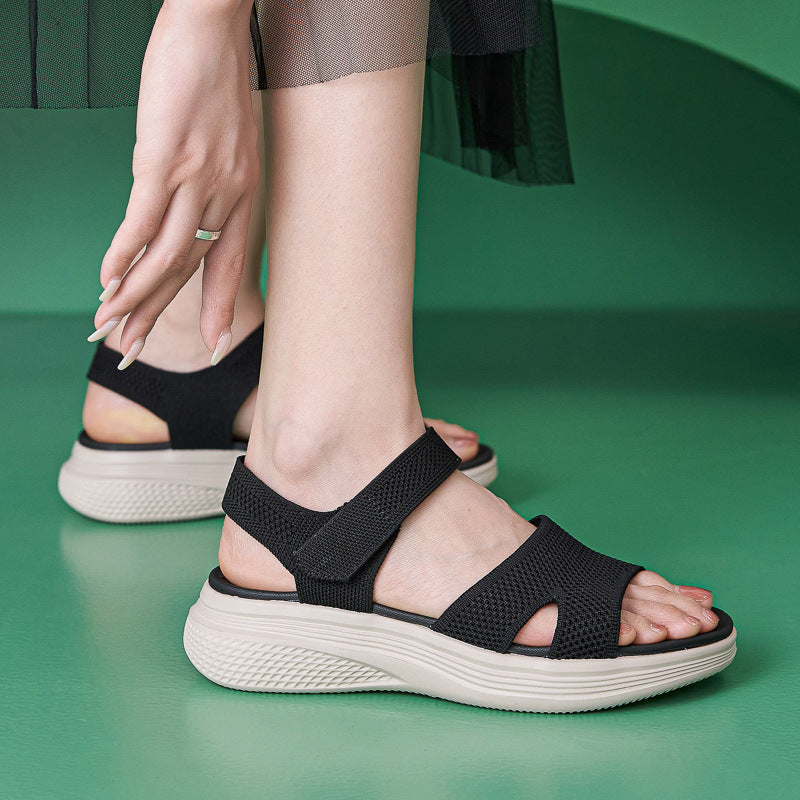 AMELIA | ORTHOPÄDISCHE SANDALEN MIT GEFÜTTERTEM MESH