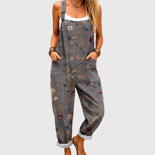 BEQUEMER JUMPSUIT MIT DRUCK