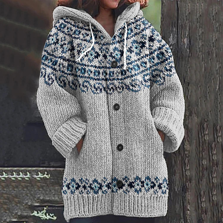 NEVE | KLASSISCHE WEICHE STRICKSTRICKJACKE