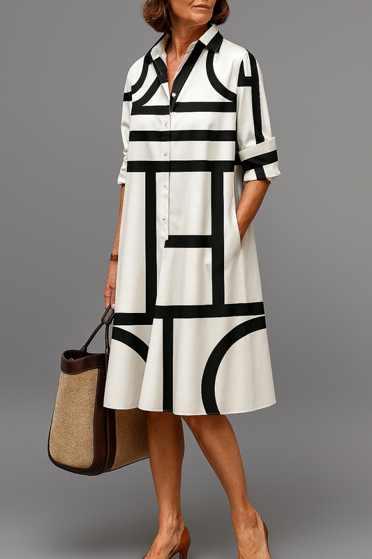 ELLIE | STILVOLLES UND ELEGANTES MIDI-KLEID