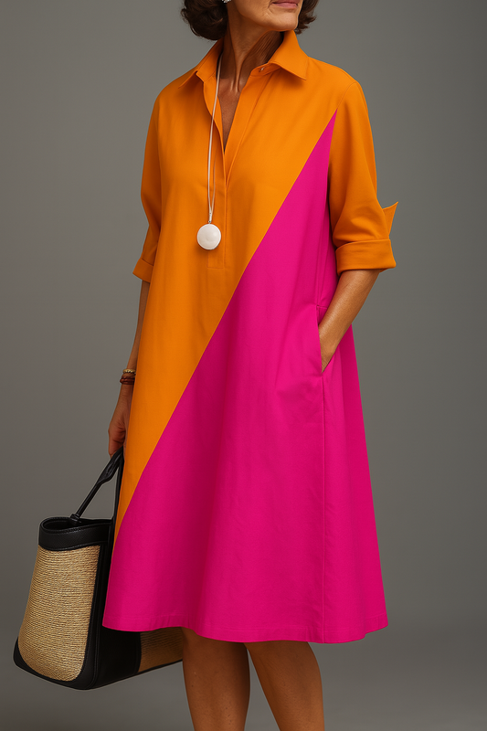 KAYLA | STILVOLLES UND LÄSSIGES MIDI-KLEID