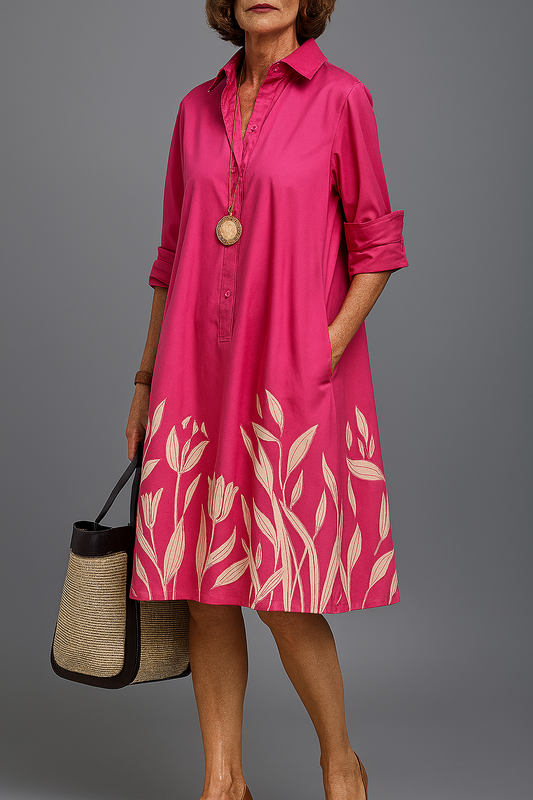 GRACE | CAREFREE AND STYLISH MIDI DRESS