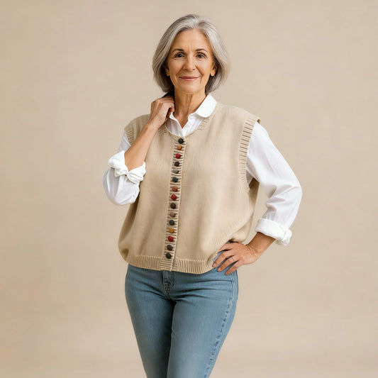 THE ROSALIE | KNIT VEST