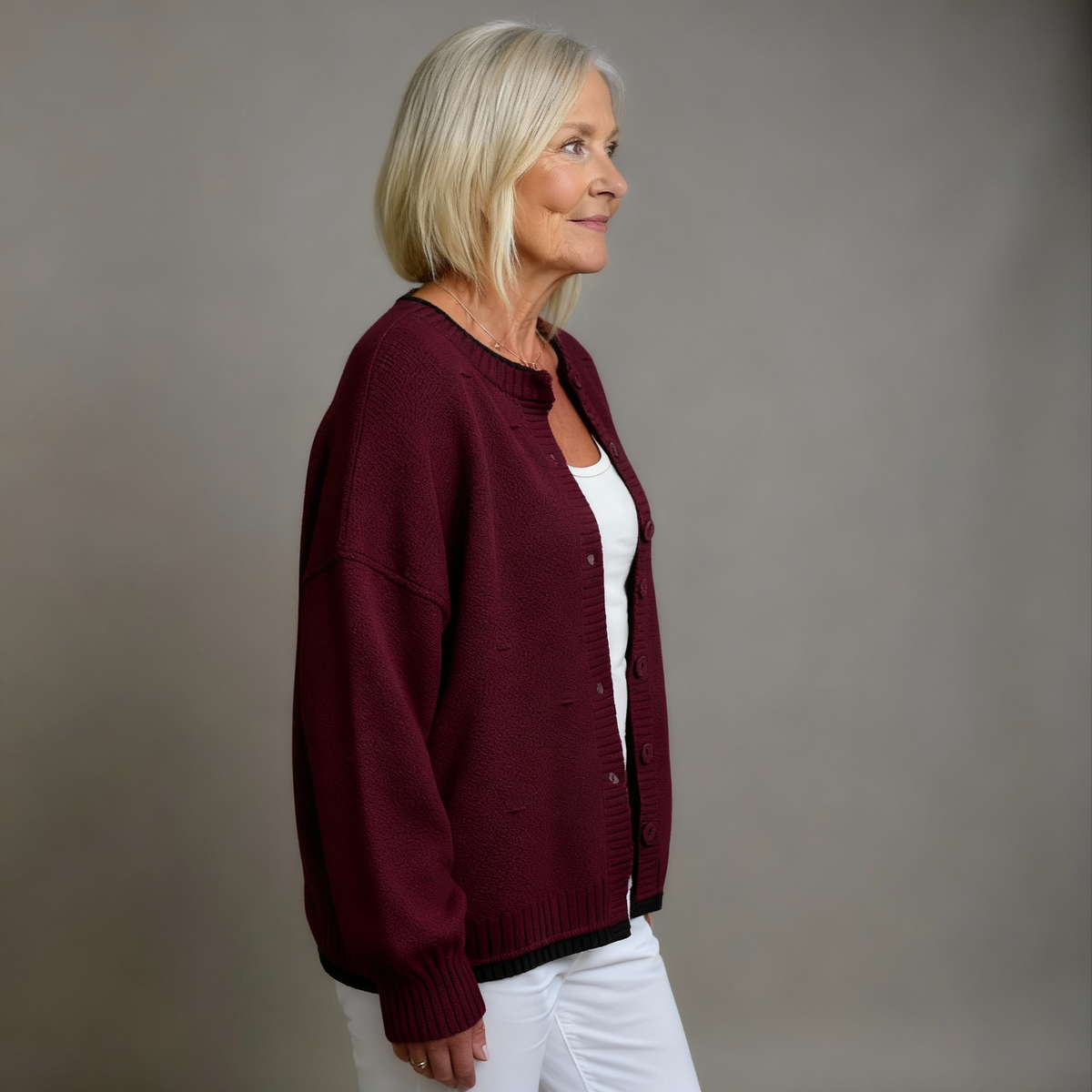THE ISOLDE | TEXTURED CARDIGAN