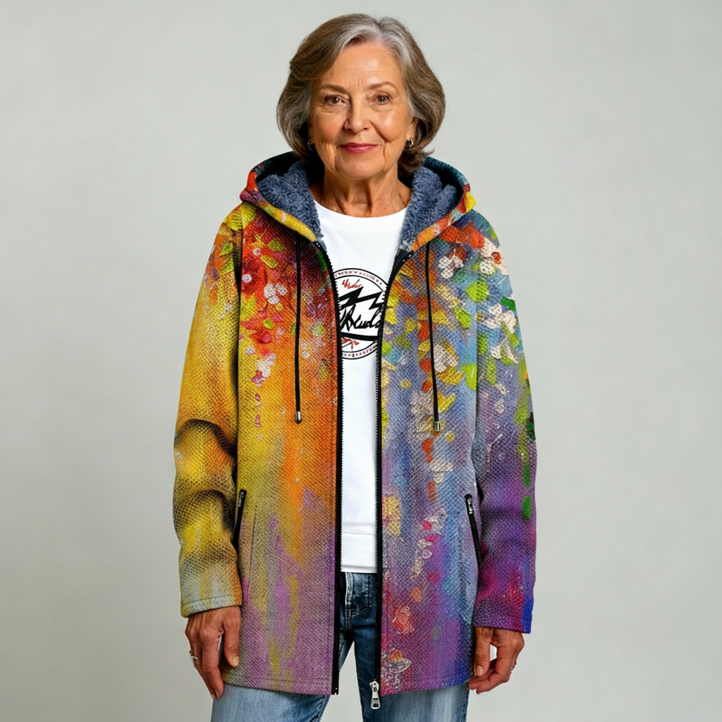 ELOUERA | LUXURIOUS CARDIGAN WITH ARTISTIC INSPIRATION